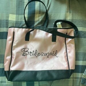 NWT Pink Bridesmaid Bag